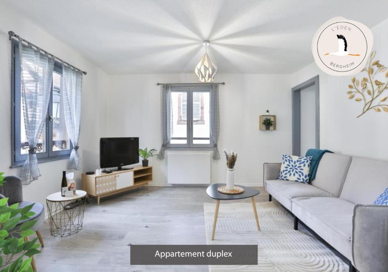 ברגהיים Appartements Duplex 3 Et 4 Personnes - Climatisation - Village Elu Parmi Les "Plus Beaux Villages De France" - Route Des Vins - Centre Alsace מראה חיצוני תמונה