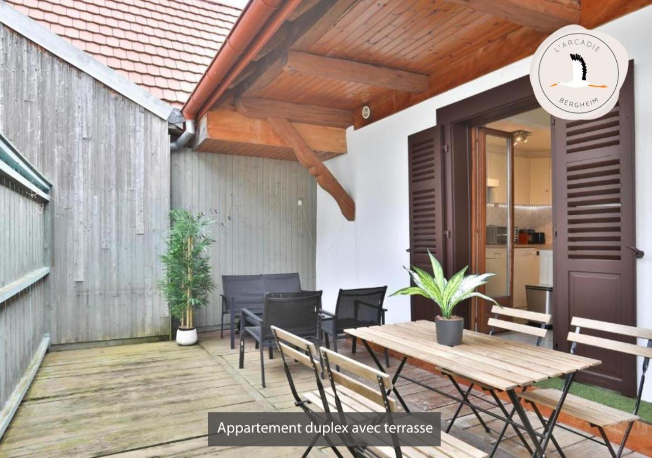ברגהיים Appartements Duplex 3 Et 4 Personnes - Climatisation - Village Elu Parmi Les "Plus Beaux Villages De France" - Route Des Vins - Centre Alsace מראה חיצוני תמונה